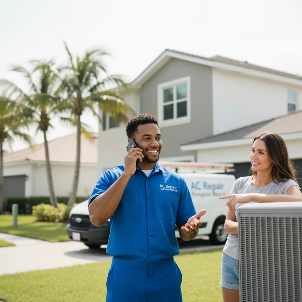 AC Repair Pompano Beach customer support in Glade Spring